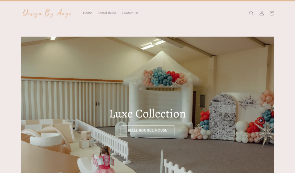 design by ange homepage