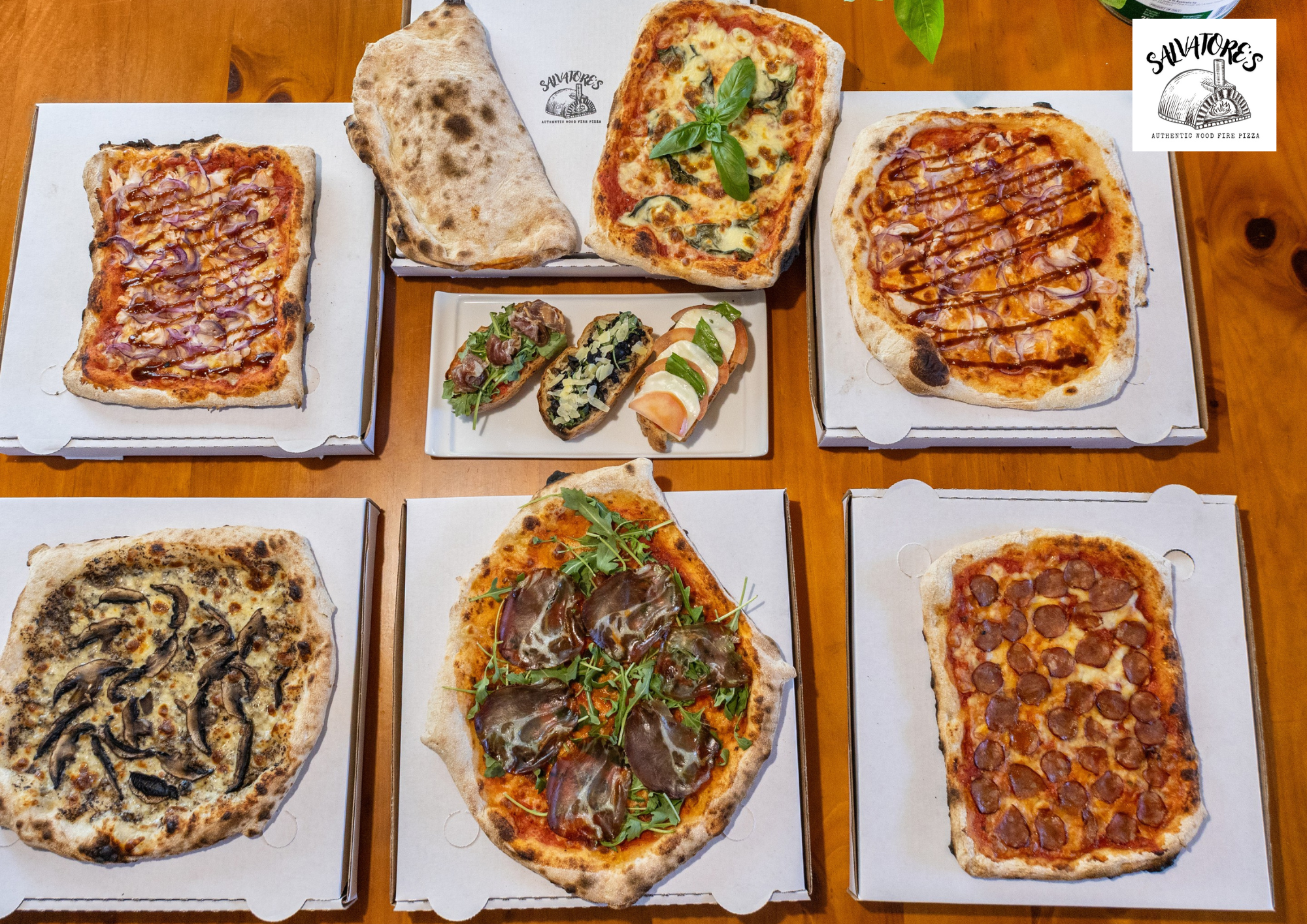 salvatores woodfire pizzas cat