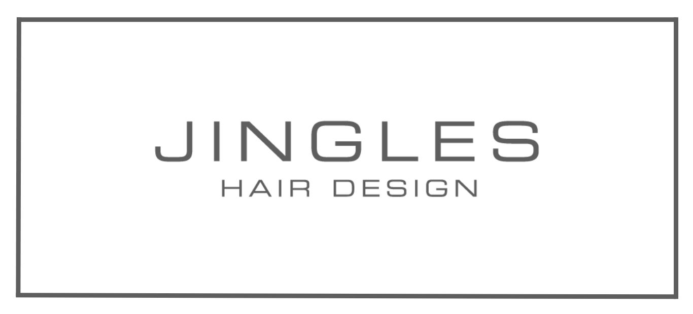 jingles hair design logo