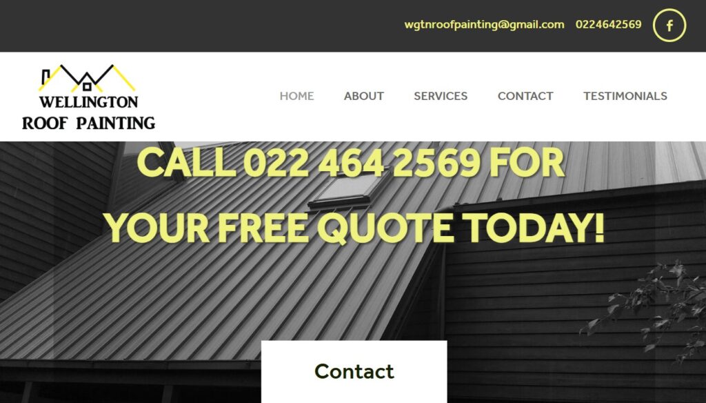 wellington roof painting