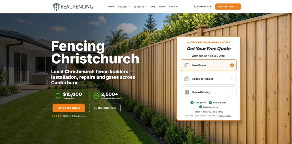 real fencing